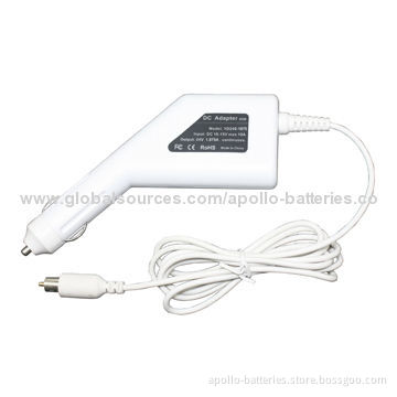 Apple 24V 1.875A Compatible Laptop Power Car Charger, Measures 7.7 x 2.5mm